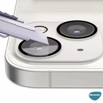 Microsonic Apple iPhone 14 Plus Kamera Lens Koruma Camı