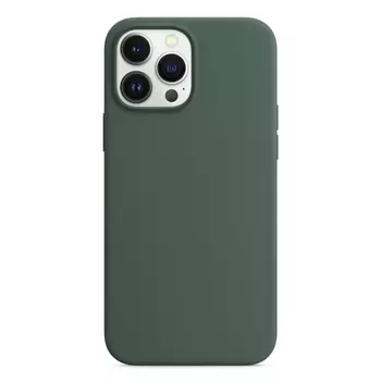 Microsonic Apple iPhone 14 Pro Kılıf Liquid Lansman Silikon Yeşil