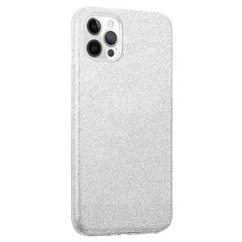 Microsonic Apple iPhone 14 Pro Kılıf Sparkle Shiny Gümüş