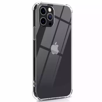 Microsonic Apple iPhone 14 Pro Max Kılıf Anti Shock Silikon Şeffaf