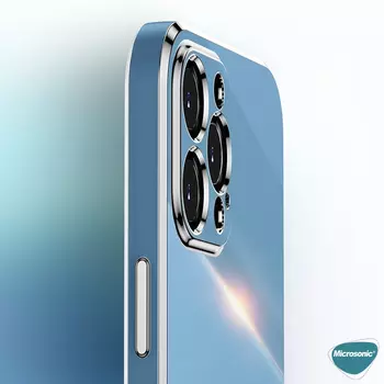 Microsonic Apple iPhone 14 Pro Max Kılıf Olive Plated Lavanta Grisi