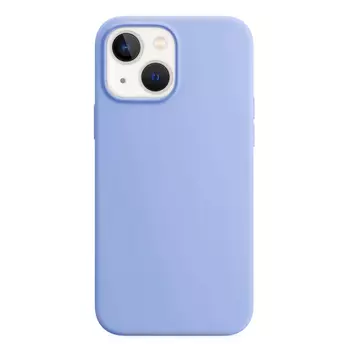 Microsonic Apple iPhone 15 Plus Kılıf Liquid Lansman Silikon Mavi