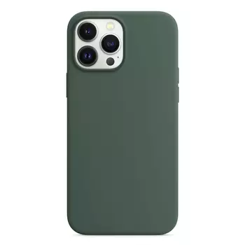 Microsonic Apple iPhone 15 Pro Kılıf Liquid Lansman Silikon Yeşil