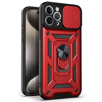 Microsonic Apple iPhone 15 Pro Max Kılıf Impact Resistant Kırmızı
