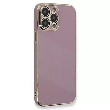 Microsonic Apple iPhone 15 Pro Max Kılıf Olive Plated Lila