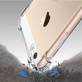 Microsonic Apple iPhone 5 Kılıf Anti Shock Silikon Şeffaf