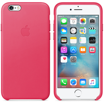 Microsonic Apple iPhone 6 Leather Case Kılıf Pembe