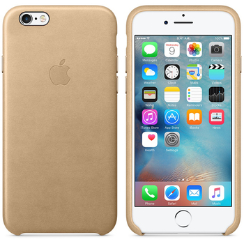 Microsonic Apple iPhone 6 Plus Leather Case Kılıf Gold