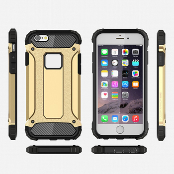 Microsonic Apple iPhone 6 Plus Kılıf Rugged Armor Gold
