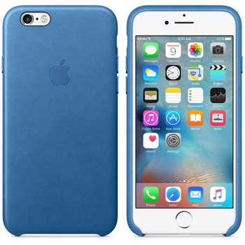 Microsonic Apple iPhone 6S Leather Case Kılıf Mavi