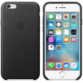 Microsonic Apple iPhone 6S Leather Case Kılıf Siyah Microsonic Apple iPhone 6S Leather Case Kılıf Siyah