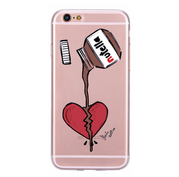 Microsonic Apple iPhone 6S Plus Desenli Kılıf Nutella Microsonic Apple iPhone 6S Plus Desenli Kılıf Nutella
