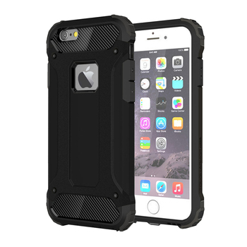 Microsonic Apple iPhone 6S Kılıf Rugged Armor Siyah