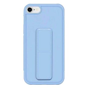 Microsonic Apple iPhone 7 Kılıf Hand Strap Mavi
