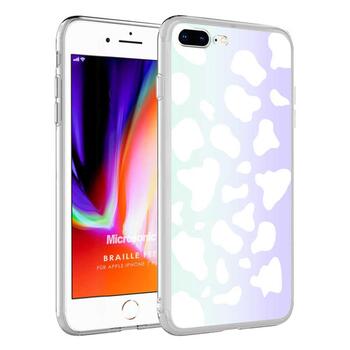Microsonic Apple iPhone 7 Plus Braille Feel Desenli Kılıf Cow Microsonic Apple iPhone 7 Plus Braille Feel Desenli Kılıf Cow