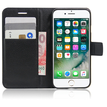 Microsonic Apple iPhone 7 Plus Cüzdanlı Deri Kılıf Siyah Microsonic Apple iPhone 7 Plus Cüzdanlı Deri Kılıf Siyah