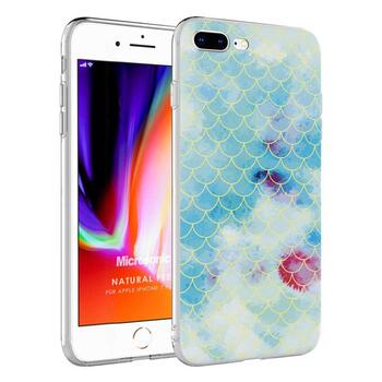 Microsonic Apple iPhone 7 Plus Natural Feel Desenli Kılıf Fish Scale Microsonic Apple iPhone 7 Plus Natural Feel Desenli Kılıf Fish Scale