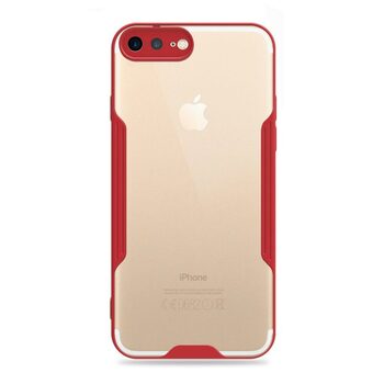 Microsonic Apple iPhone 7 Plus Kılıf Paradise Glow Kırmızı
