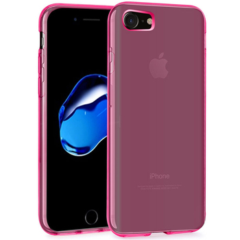 Microsonic Apple iPhone 7 Kılıf Transparent Soft Pembe Microsonic Apple iPhone 7 Kılıf Transparent Soft Pembe