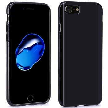 Microsonic Apple iPhone 7 Kılıf Transparent Soft Siyah