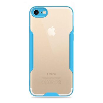 Microsonic Apple iPhone 8 Kılıf Paradise Glow Turkuaz