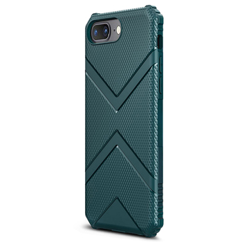 Microsonic Apple iPhone 8 Plus Diamond Shield Kılıf Yeşil