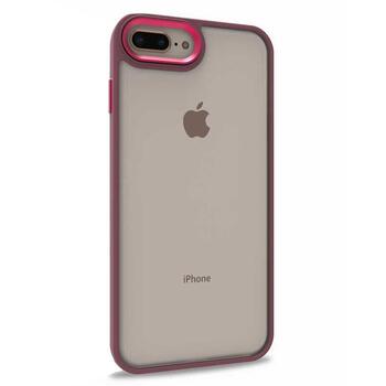 Microsonic Apple iPhone 8 Plus Kılıf Bright Planet Kırmızı