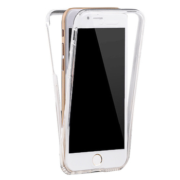 Microsonic Apple iPhone 8 Plus Kılıf Komple Gövde Koruyucu Silikon Şeffaf Microsonic Apple iPhone 8 Plus Kılıf Komple Gövde Koruyucu Silikon Şeffaf
