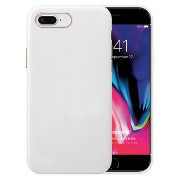 Microsonic Apple iPhone 8 Plus Kılıf Luxury Leather Beyaz Microsonic Apple iPhone 8 Plus Kılıf Luxury Leather Beyaz