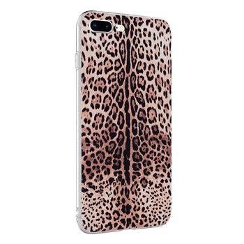 Microsonic Apple iPhone 8 Plus Natural Feel Desenli Kılıf Leopard
