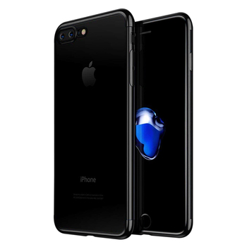 Microsonic Apple iPhone 8 Plus Kılıf Skyfall Transparent Clear Siyah Microsonic Apple iPhone 8 Plus Kılıf Skyfall Transparent Clear Siyah