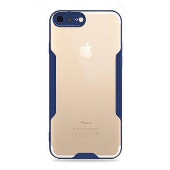 Microsonic Apple iPhone 8 Plus Kılıf Paradise Glow Lacivert