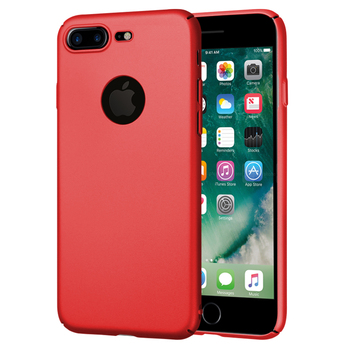 Microsonic Apple iPhone 8 Plus Kılıf Premium Slim Kırmızı