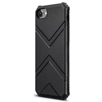Microsonic Apple iPhone SE 2020 Kılıf Diamond Shield Siyah