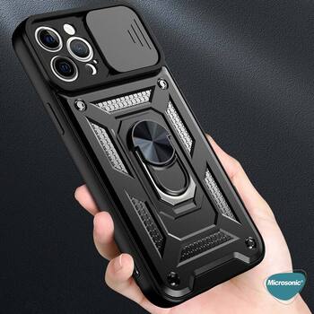 Microsonic Apple iPhone SE 2022 Kılıf Impact Resistant Lacivert