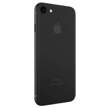Microsonic Apple iPhone SE 2022 Kılıf Peipe Matte Silicone Siyah