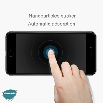 Microsonic Apple iPhone SE 2022 Ön + Arka Kavisler Dahil Tam Ekran Kaplayıcı Film