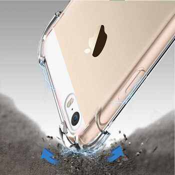 Microsonic Apple iPhone SE Kılıf Anti Shock Silikon Şeffaf