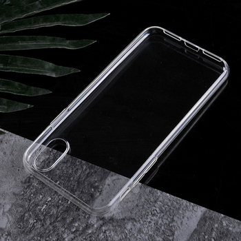 Microsonic Apple iPhone X Kılıf Transparent Soft Mavi