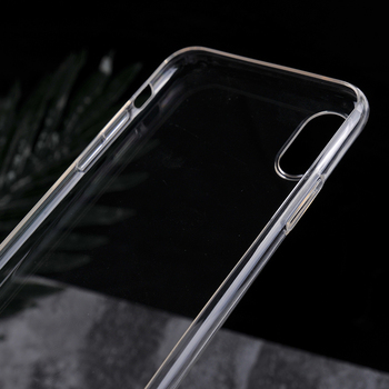 Microsonic Apple iPhone X Kılıf Transparent Soft Pembe