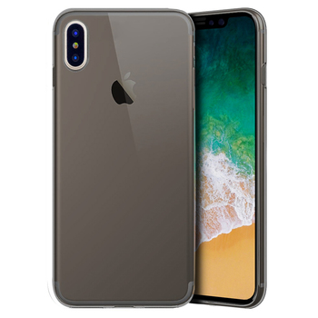 Microsonic Apple iPhone X Kılıf Transparent Soft Siyah Microsonic Apple iPhone X Kılıf Transparent Soft Siyah