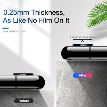 Microsonic Apple iPhone XR (6.1'') Kamera Lens Koruma Camı
