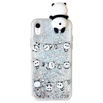 Microsonic Apple iPhone XR Kılıf Cute Cartoon Panda
