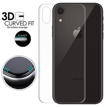 Microsonic Apple iPhone XR Kavisli Ekran Koruyucu Film Seti - Ön ve Arka