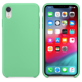 Microsonic Apple iPhone XR Kılıf Liquid Lansman Silikon Nane Microsonic Apple iPhone XR Kılıf Liquid Lansman Silikon Nane