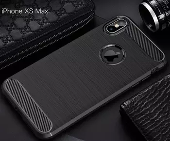 Microsonic Apple iPhone XS Max (6.5'') Kılıf Room Silikon Siyah