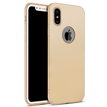Microsonic Apple iPhone XS Kılıf Premium Slim Gold