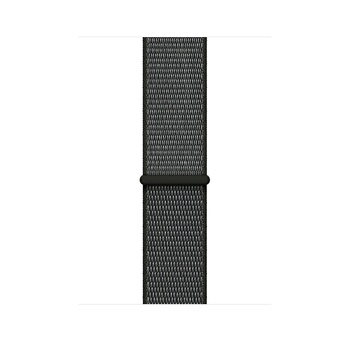 Microsonic Apple Watch 3 42mm Nylon Loop Kordon Siyah