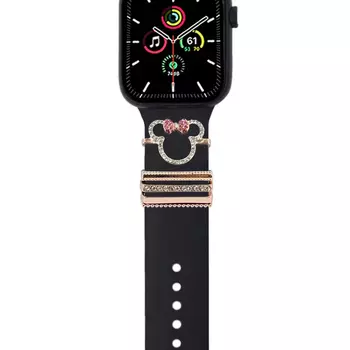 Microsonic Apple Watch 4 40mm Kordon Aksesuarı Minnie Mouse Charm