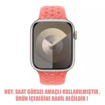 Microsonic Apple Watch SE 2022 40mm Kordon Flame Sport Band Yavruağzı